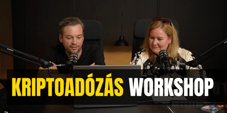 Kriptoadózás workshop – adóbevallás kitöltése